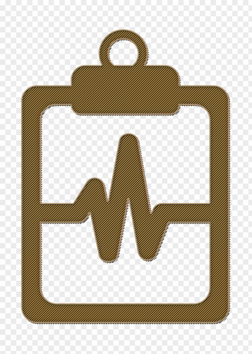 Heartbeat Icon Medical Icons Lifeline Of Heartbeats On A Paper Clipboard PNG