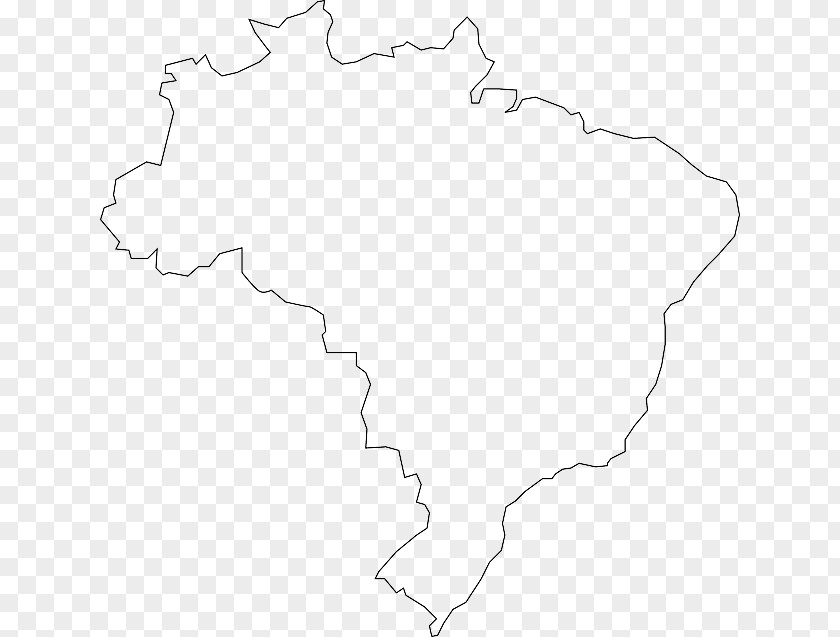 Map Brazil Blank Clip Art PNG