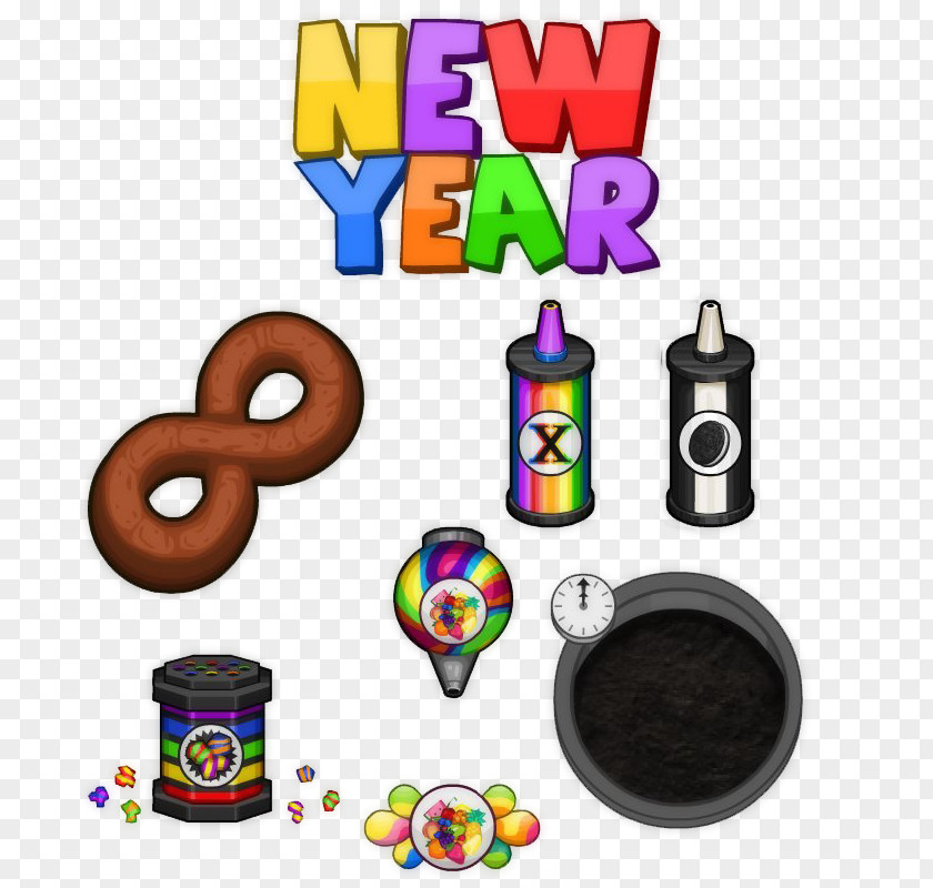 New Years Images Papa's Bakeria Freezeria To Go! Year Clip Art PNG