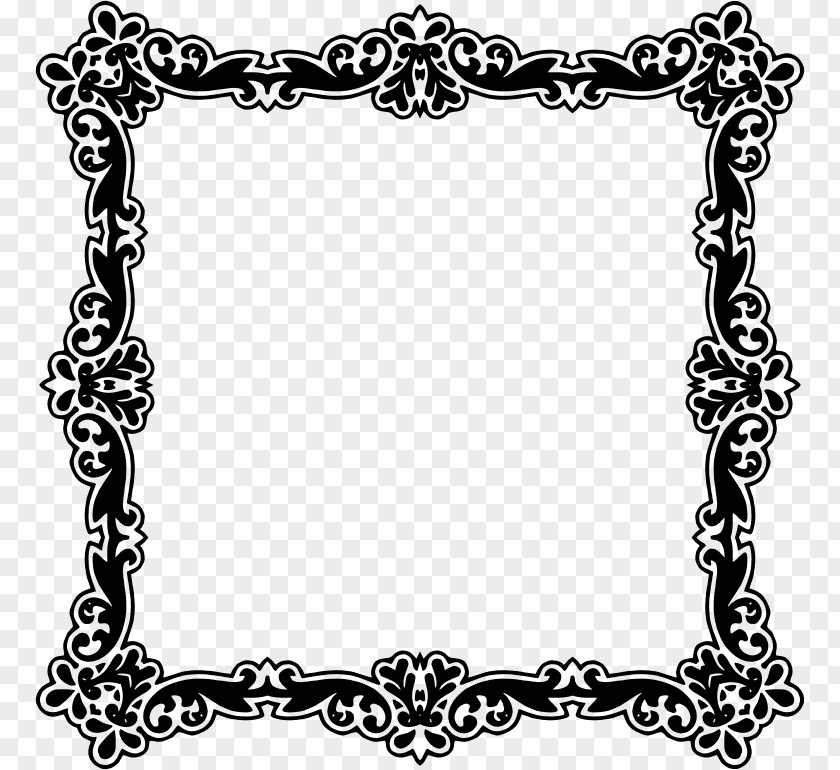 Picture Frames Borders And Art Deco PNG