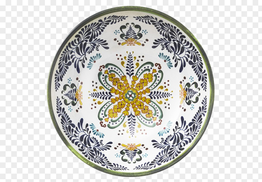 Plate Ceramic Platter Circle Tableware PNG