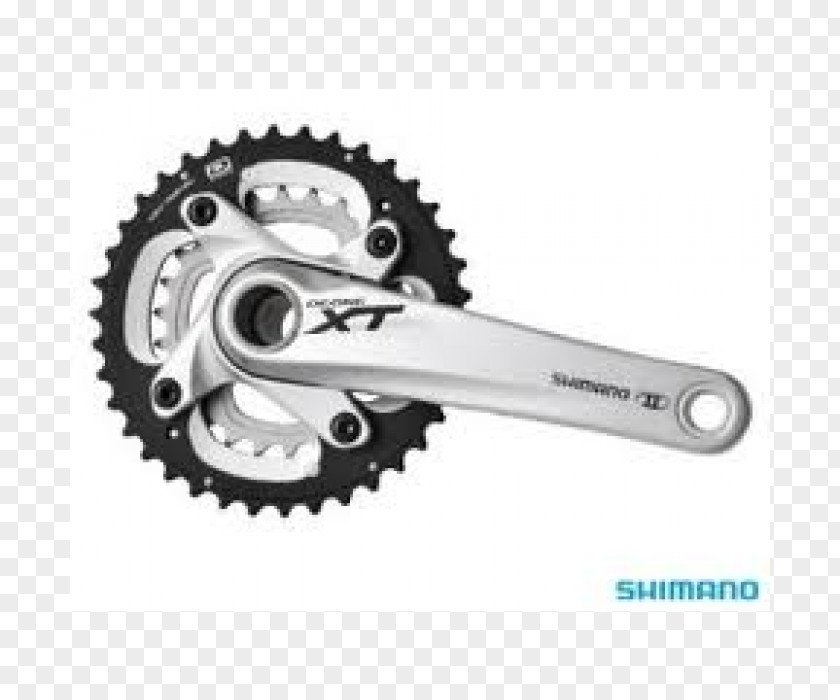 Shimano Deore XT Bicycle Cranks PNG