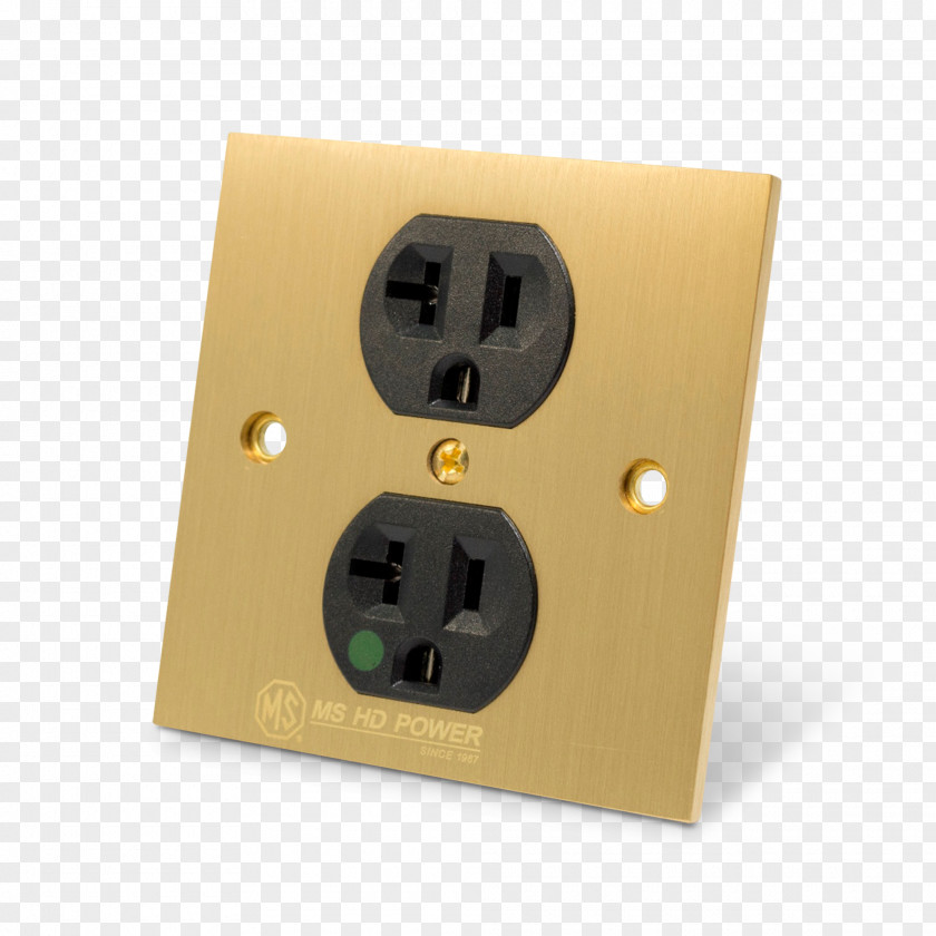 Stereo Wall AC Power Plugs And Sockets Mississippi Gold Product Silver PNG