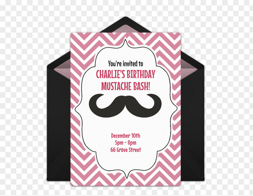 Sweet Sixteen Label Birthday Party Invitation PNG