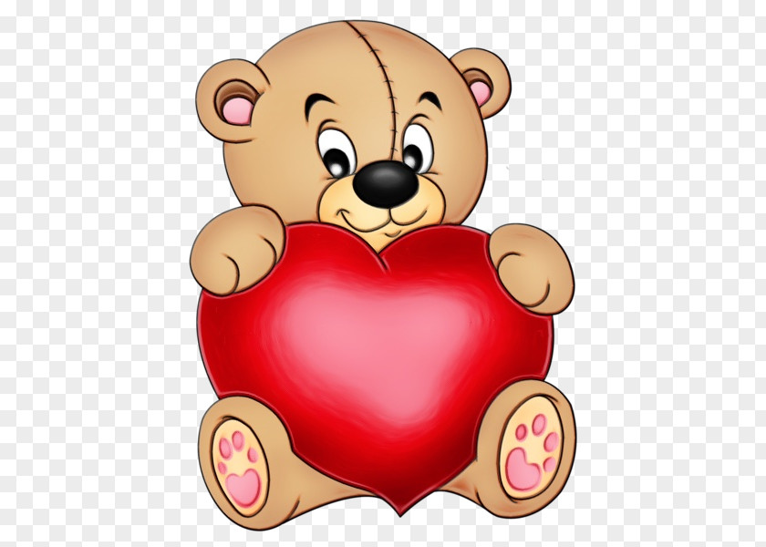 Toy Heart Teddy Bear PNG