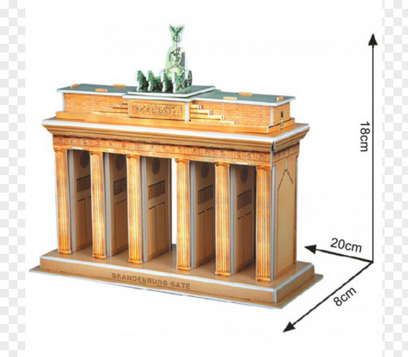 Toy Jigsaw Puzzles Brandenburg Gate 3D-Puzzle Three-dimensional Space PNG