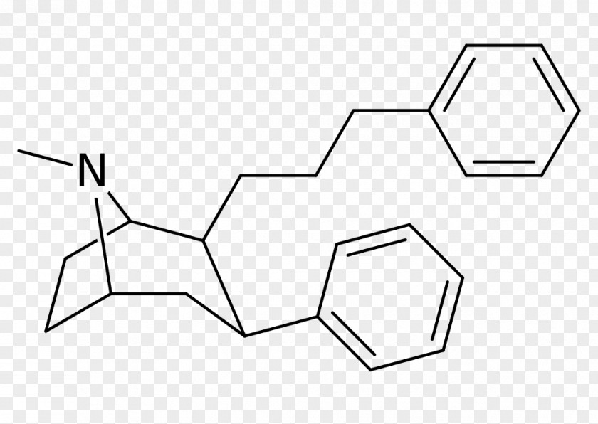 Troparil Phenyltropane Dichloropane WIN 35428 Chemical Compound PNG