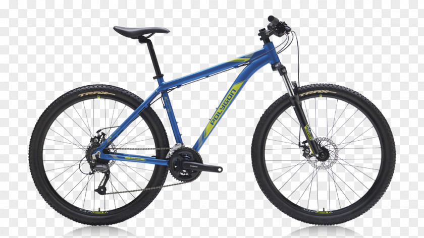 Blue Polygon Mountain Bike Rocky Bicycles Cross-country Cycling Bicycle Suspension PNG