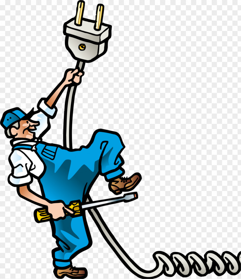 Electrician Drawing Electricity Clip Art PNG
