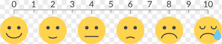 Pain Assessment Scale Wong-Baker Faces Rating Smiley PNG