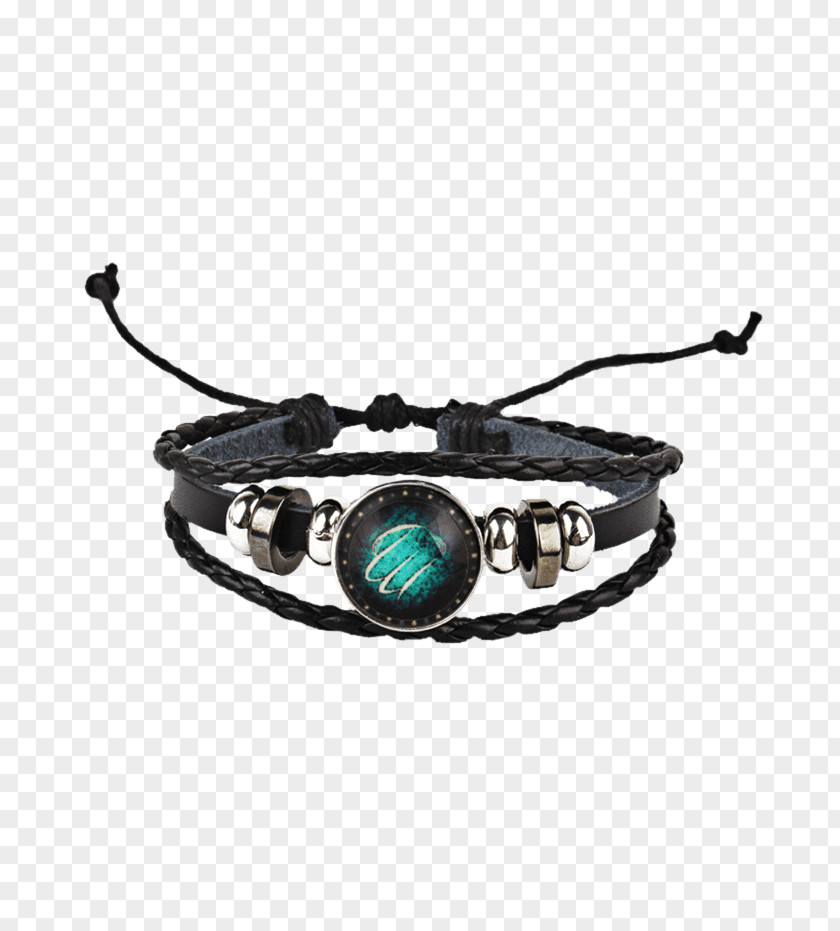Chain Bracelet Bolo Tie Leather Earring PNG
