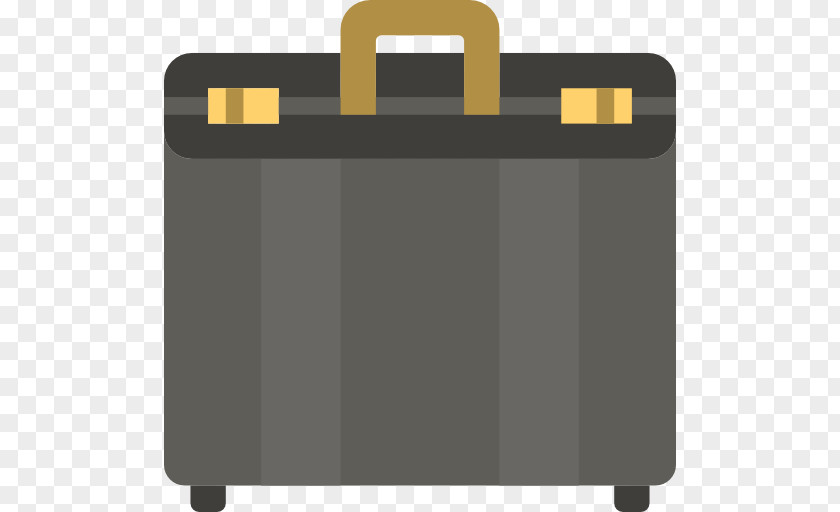 Gray Suitcase Baggage Travel Icon PNG