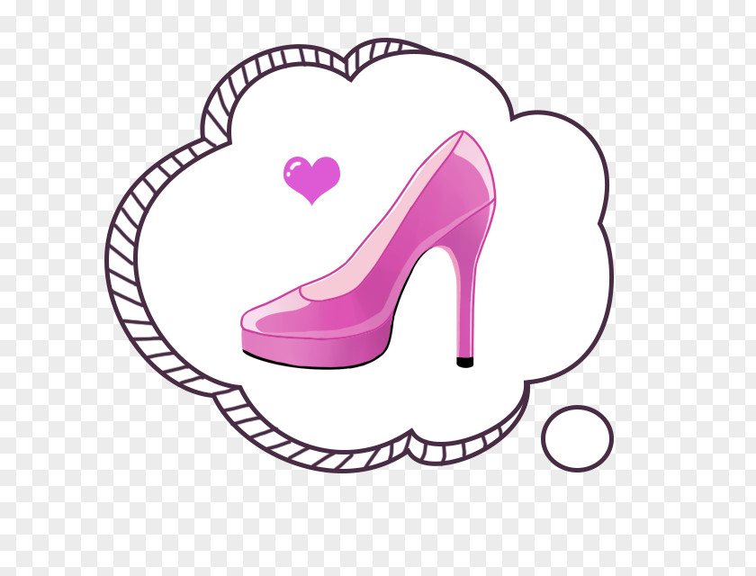 Pink Simple High Heels Decorative Patterns Chanel Perfume Coco Cartoon PNG