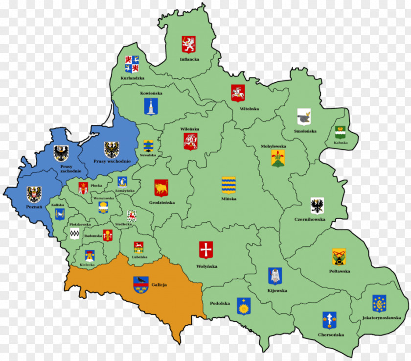 Poland Geography History Polish–Lithuanian Commonwealth Partitions Of Crown The Kingdom Lithuanian Language PNG