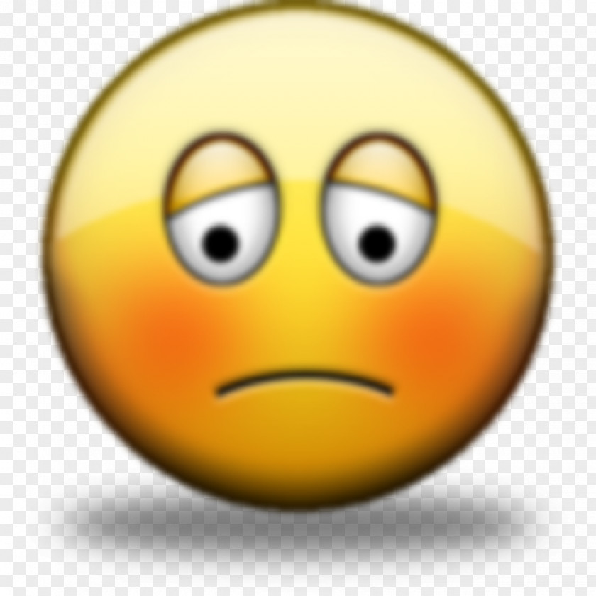 Smiley Emoticon Shame PNG