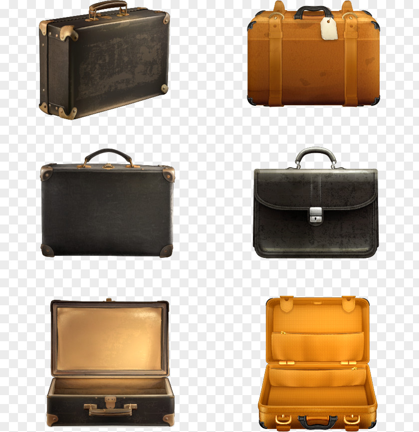 Vector Bag Suitcase Backpack Baggage PNG