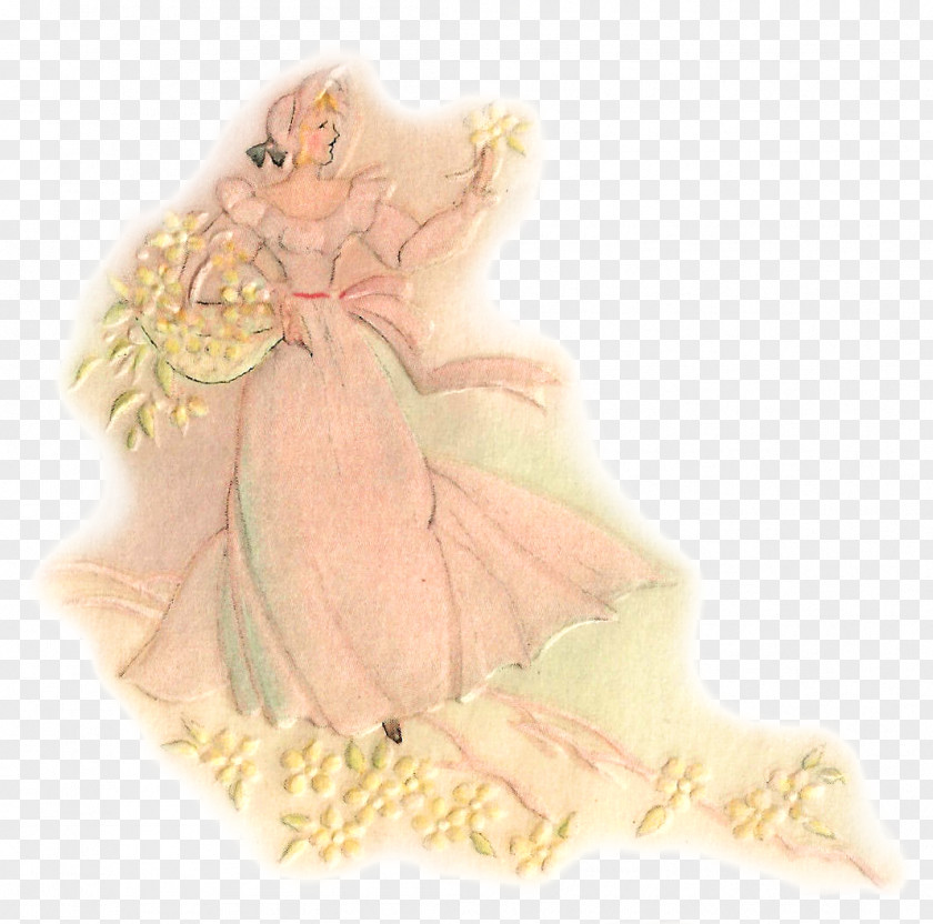 Vintage Card Costume Design Fairy Legendary Creature Character PNG