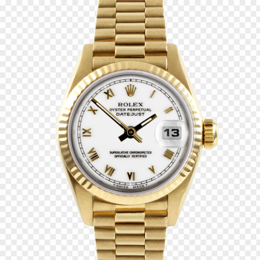 Rolex Watch File Datejust Submariner Colored Gold PNG