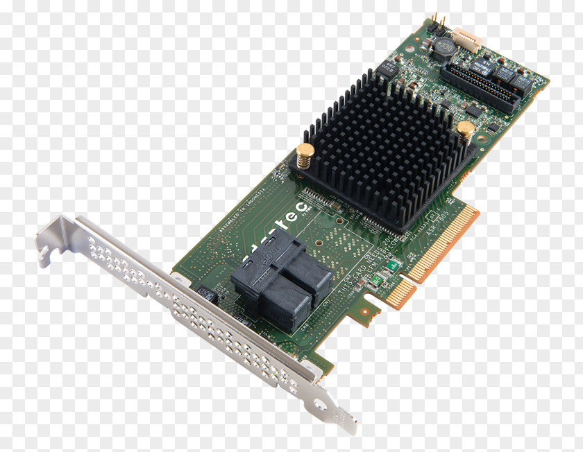 Storedvalue Card Adaptec Serial Attached SCSI Disk Array Controller RAID PCI Express PNG