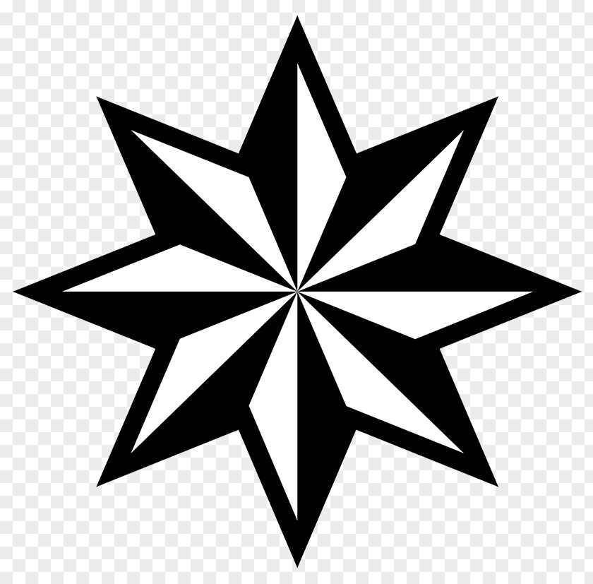 Symbol Line Art Star PNG