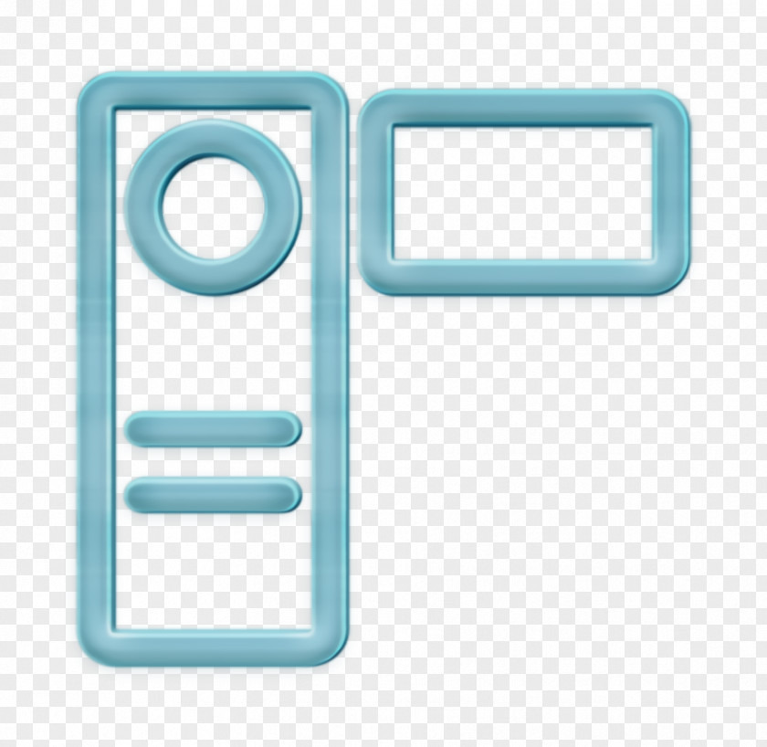 Rectangle Multimedia Icon Audio Camera Handcam PNG