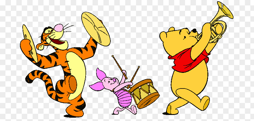 Winnie The Pooh Winnie-the-Pooh Piglet Tigger Eeyore Clip Art PNG