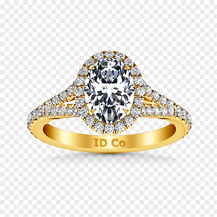 Yellow Ring Engagement Wedding Diamond PNG