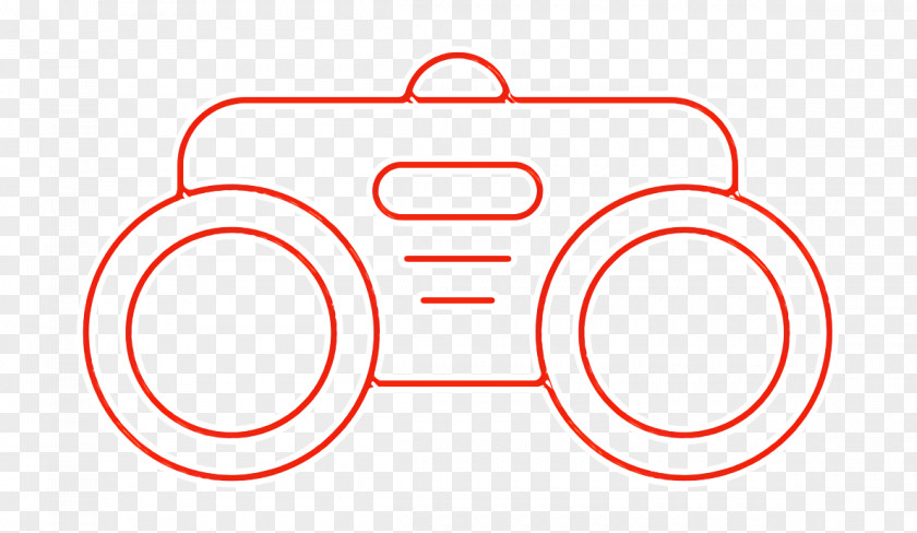 Binoculars Icon See Hunting PNG