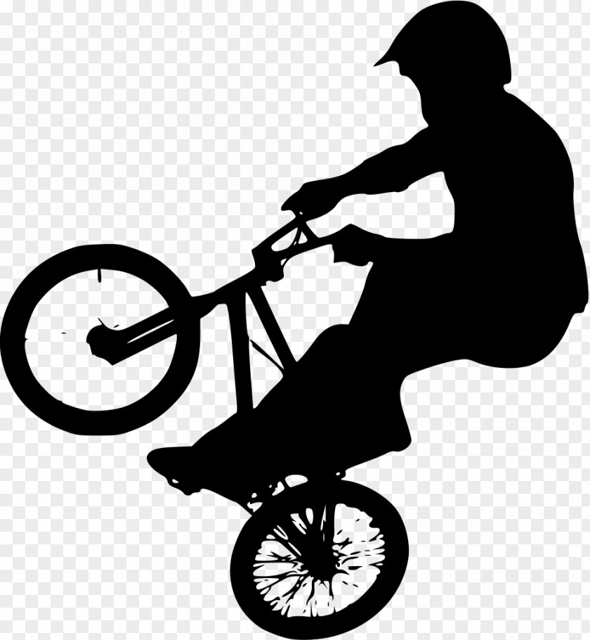 Bmx BMX Bike Bicycle Silhouette Clip Art PNG