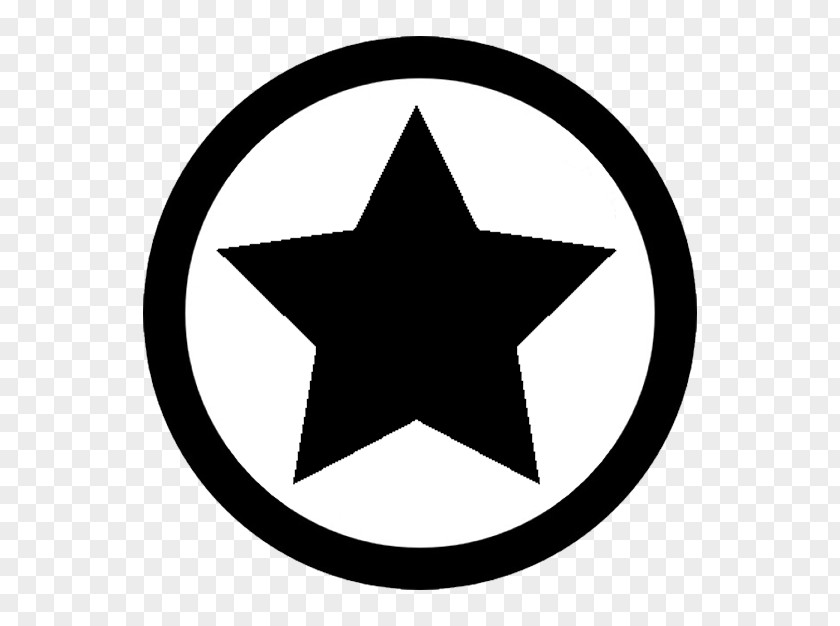 Jeep Circle Decal Five-pointed Star PNG