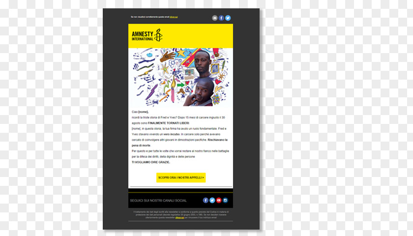 Kpi MailUp Email Marketing Amnesty International Display Advertising PNG