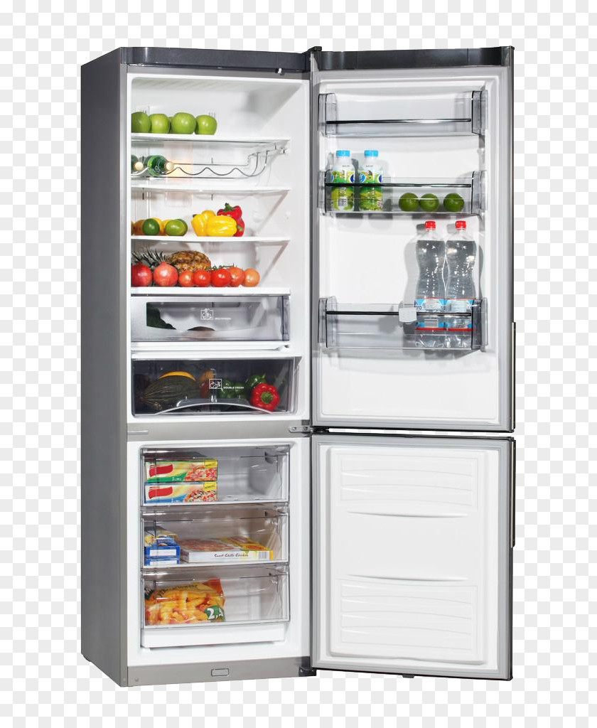 Large Capacity Refrigerator Energy Saving Mute Home Appliance Refrigeration Stock Photography Congelador PNG