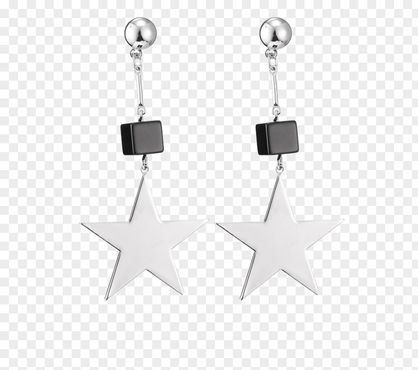 Star Stud Earrings For Men Earring Jewellery Silver Gemstone Necklace PNG