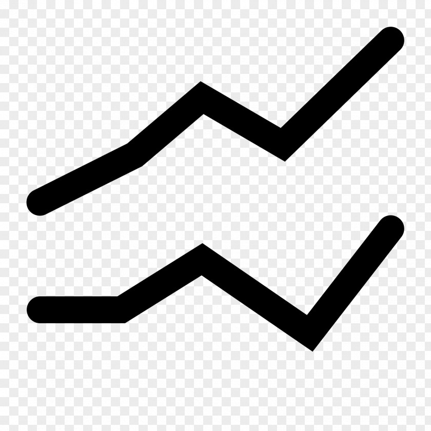 Line Chart Icon Design PNG