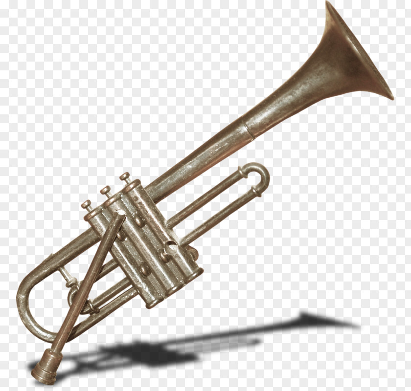 Metal Trumpet Musical Instrument Clip Art PNG