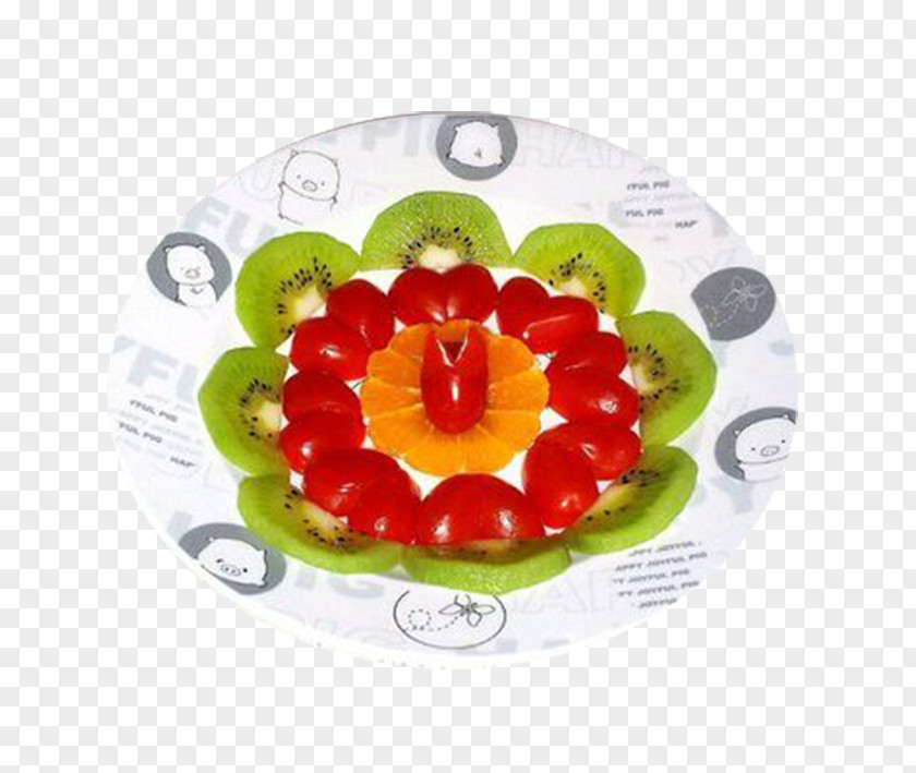 Fruit Bowl Salad Garnish PNG