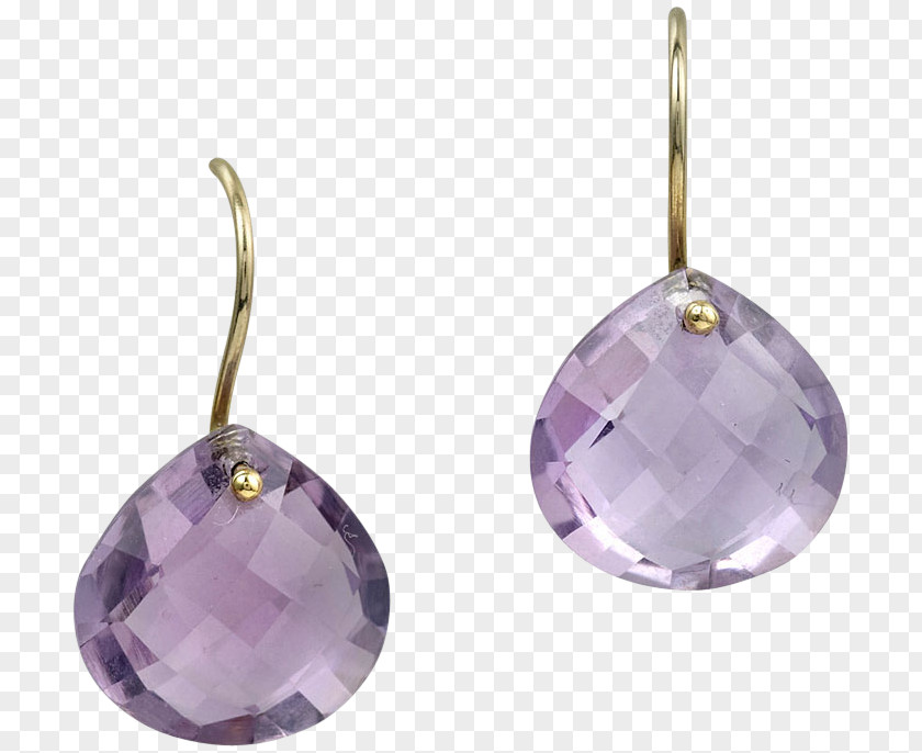 Jewellery Amethyst Earring Briolette Gemstone PNG