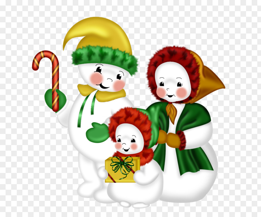Snowman Family Clip Art PNG