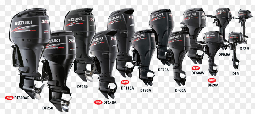 Suzuki Outboard Motor Four-stroke Engine Boat PNG