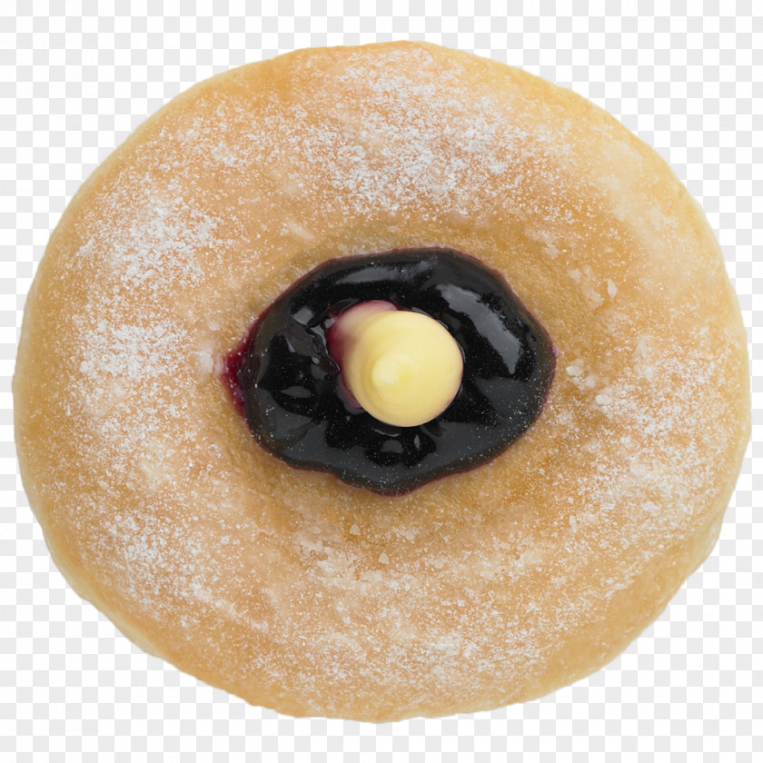 Blueberry Donuts Sufganiyah Zeppole Danish Pastry Food PNG