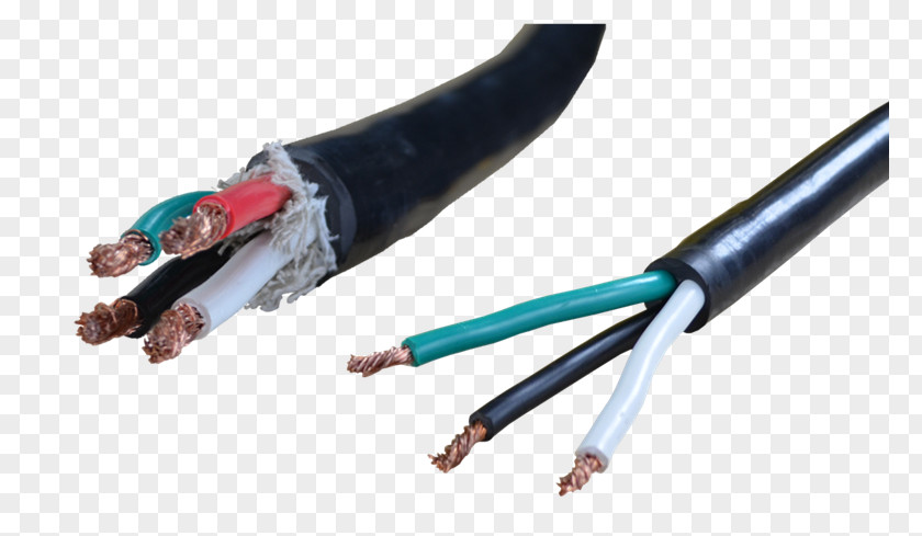 Electrical Wires & Cable Connector Four-wire Circuit PNG