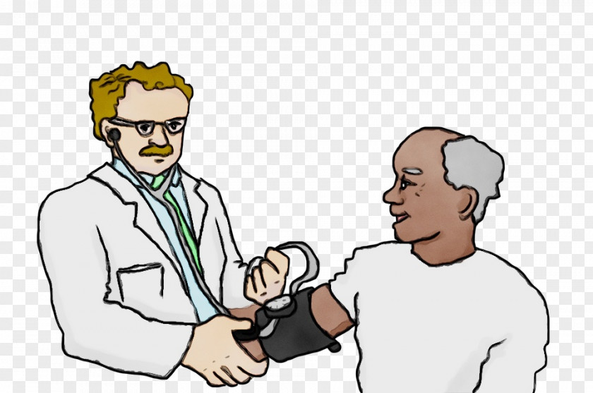 Fictional Character Physician Cartoon Arm Conversation Gesture PNG