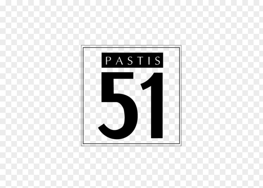 Pastis 51 Number Logo Brand PNG