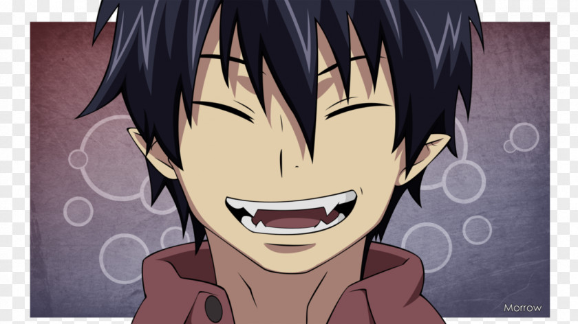 Smile Rin Okumura Blue Exorcist PNG