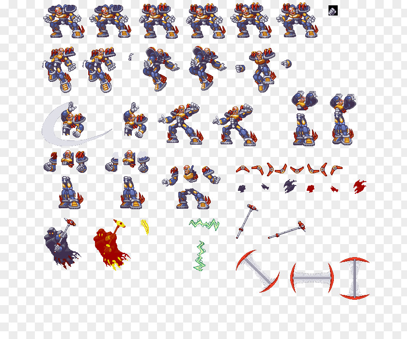 Sprite Mega Man X4 X6 X: Command Mission Unlimited 8 PNG