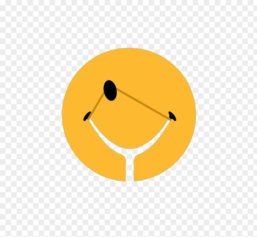 Yellow Smiley Face Icon PNG