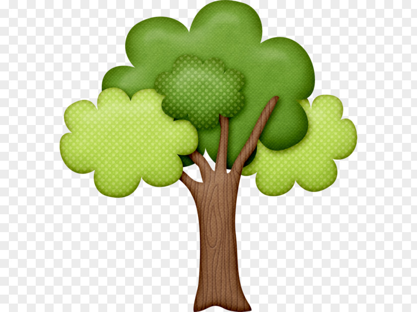 Cartoon Painted Green Trees Paper Tree Drawing Clip Art PNG