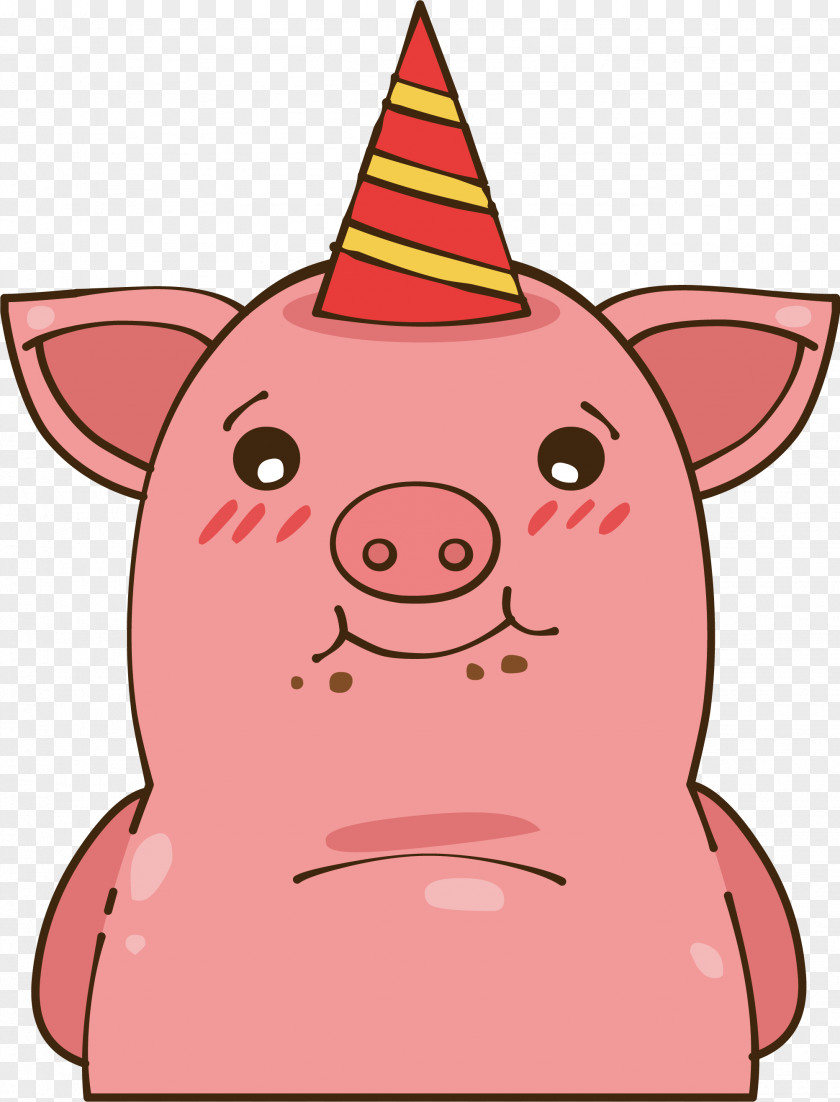 Cute Little Pink Pig Cuteness PNG