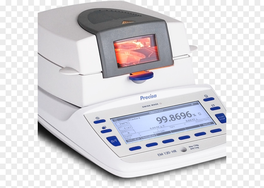 Infrared Temperature Scale Moisture Analysis Measuring Scales Laboratory Analytical Balance PNG