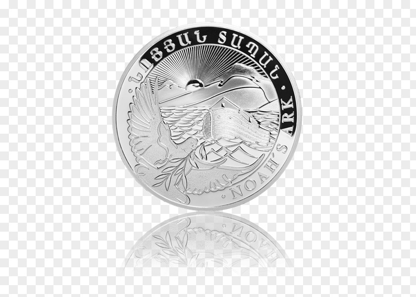 Silver Noah's Ark Coins Bullion Coin PNG